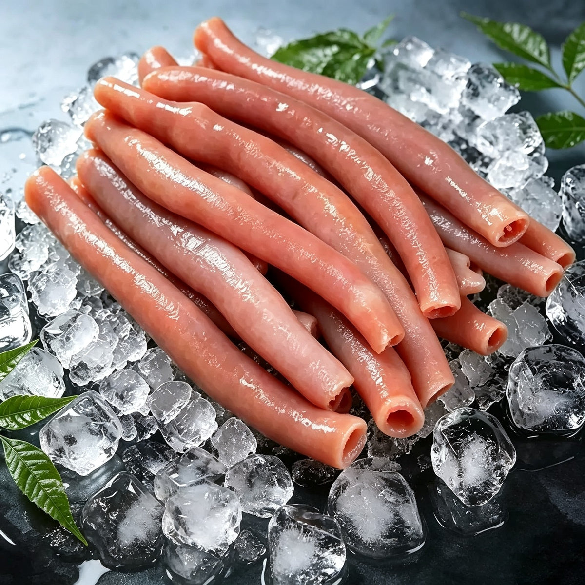 Pre-cleaned frozen sea intestines, ready to cook